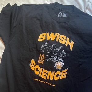 Made Hoops Black Basketball T-shirt Size XL